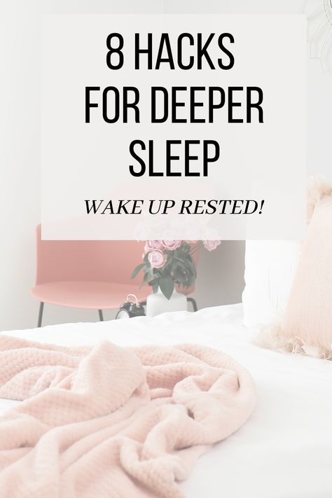 How do you improve your sleep quality and make sure you get the deep sleep you need each night? Check out these 8 better sleep tips. How To Have Better Sleep, Better Quality Sleep, Sleep Quality Improve, How To Sleep Comfortably, Better Sleep Routine, Help Me Sleep Ideas, How To Get Deep Sleep, How To Get The Best Sleep Of Your Life, Sleep Through The Night Adult