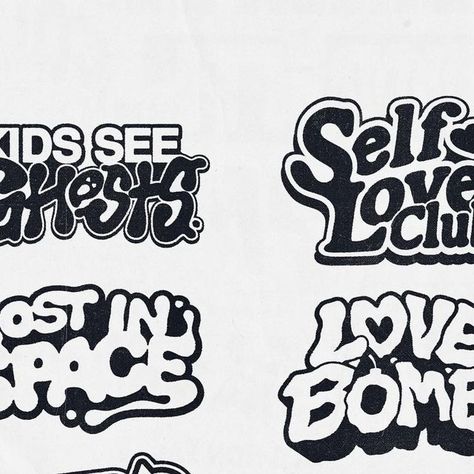 LEEDIA on Instagram: "Typeface/Logo Collection - Pt.2 ✍🏼 Designed by me @leedia.z . These are some of my favorite custom typefaces from these past couple of weeks. Let me know what you think! . Follow @leedia.z for more daily bad designs like these ones✌🏼 . . #design #leedia #logos #typography #graphicdesign #illustrator #digital #art #poster #designinspiration #designinspo #digitalarchive"