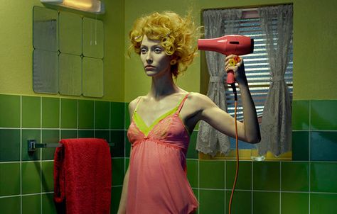 Photographers in Focus: Miles Aldridge Halloween Editorial Photography, Miles Aldridge, Higher Energy, Hair Blower, Cindy Sherman, I'm With The Band, Photoshoot Concept, Photo Vintage, Shooting Photo