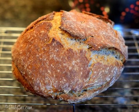 Sandwich Rye Bread Recipe, Crusty Rye Bread Recipe, Dutch Oven Rye Bread Recipe, Artisan Rye Bread Recipe, No Knead Rye Bread Recipe, Rye Bread Recipe, Rye Bread Recipes, Oven Bread, Dutch Oven Bread