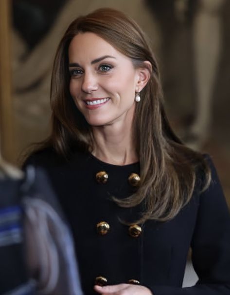 Principe William Y Kate, Catherine Princess Of Wales, Düşes Kate, Looks Kate Middleton, Kate Middleton Hair, Queen Kate, Princess Katherine, Mode Chanel, Middleton Style