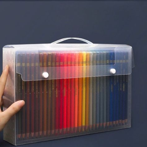 Ignite self-expression and breathe life into your creative visions with our Professional Drawing Colored Pencil Sets. Embrace a paradigm shift from experience-driven to product-driven innovation, enabling you and your loved ones to infuse the world with a kaleidoscope of vivid colors. FEATURES: Elevate Creativity: Unleash your imagination with the Professional Drawing Colored Pencil Sets. Professional-Grade Colors: Experience the brilliance of brighter oil colors designed for drawing and colorin Art Portfolio Case, Kotak Bento, Stationery Obsession, Cute School Stationary, Calligraphy Set, Art Painting Tools, Colored Pencil Set, Pastel Paper, Stationary School