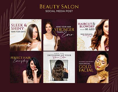 Salon Posts Social Media Ideas, Hair Salon Social Media Design, Beauty Salon Social Media Post Design, Beauty Salon Social Media Posts, Hair Social Media Design, Hair Salon Social Media Posts, Salon Social Media Posts, Hair Social Media, Beauty Salon Social Media