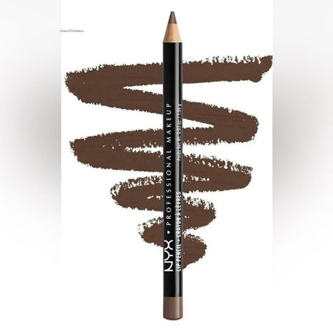 NYX LIP PENCIL COLOR ESPRESSO NEW Nyx Lip Pencil, Nyx Slim Lip Pencil, Nyx Lip Liner, Lipstick Ingredients, Lip Pencil Colors, Lip Liner Pencil, Perfect Hair Color, Nyx Lip, Lip Exfoliator