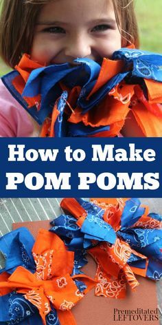 Frugal Mom, How To Make A Pom Pom, Cartoon Cartoon, Easy Craft Projects, Crafts For Kids To Make, Fun Crafts For Kids, Easy Crafts For Kids, Cartoon Icons, Diy Homemade