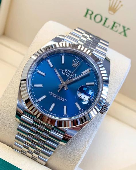 The name of this store, Nice Watches, tells it all. All we have in common are great timepieces.Browse through a selection of luxury lifestyle products, jewelry, watch-related books and magazines, fashion and style accessories, and watch straps and bands.#affiliate #ad Rolex Date Just, Rolex Blue, Nice Watches, Jewelery Organizer, Rolex Date, Expensive Jewelry Luxury, Rolex Men, Cartier Watch, Rolex Watch