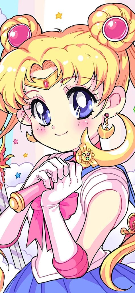 Saylor Moon, Anak Haiwan, Arte Sailor Moon, Sailor Moon Stars, Sailor Moon Fan Art, Sailor Moon Aesthetic, Sailor Moon Usagi, Sailor Moon Wallpaper, Sailor Chibi Moon