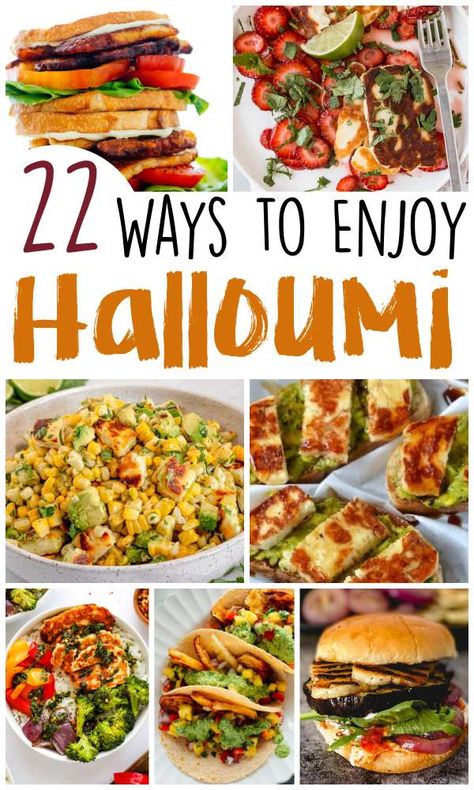 Grilled Halloumi Cheese Recipes, Halloumi Bbq Recipes, Cooking With Cheese, Hallumi Recipes Sandwich, Grilled Halloumi Cheese, Halloumi Recipes Healthy, Recipes With Halloumi Cheese, Recipe With Halloumi, Easy Halloumi Recipes