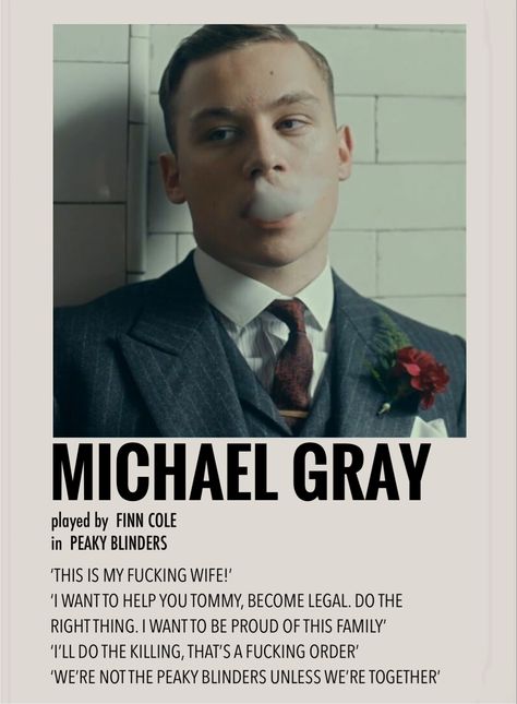 Michael Grey Peaky Blinders, Peaky Blinders Michael Gray, Peaky Blinders Michael, Michael Gray Peaky Blinders, Michael Peaky Blinders, Shelby Family, Michael Gray, Finn Cole, Peaky Blinders Series