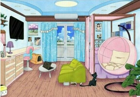 Bnha Dorm Room Ideas, Dorm Room Pictures, Dorm Room Layouts, Anime House, Girl Dorms, Dorm Design, Episode Interactive Backgrounds, Anime Places, Bedroom Drawing