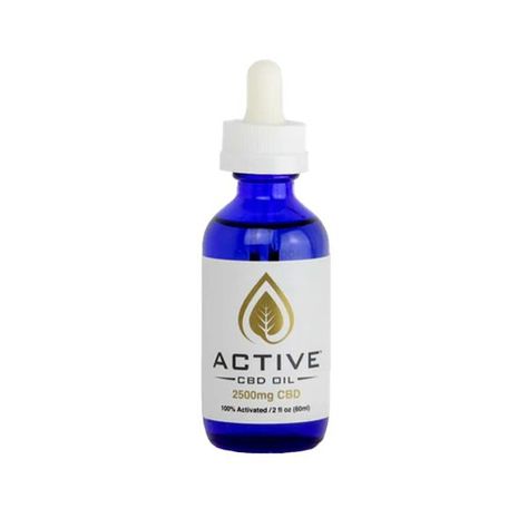 Active CBD Oil CBD/MCT Tincture 1250mg or 2500mg Mct Oil, Facial Oil, Cbd Oil, Coconut Oil, Pure Products