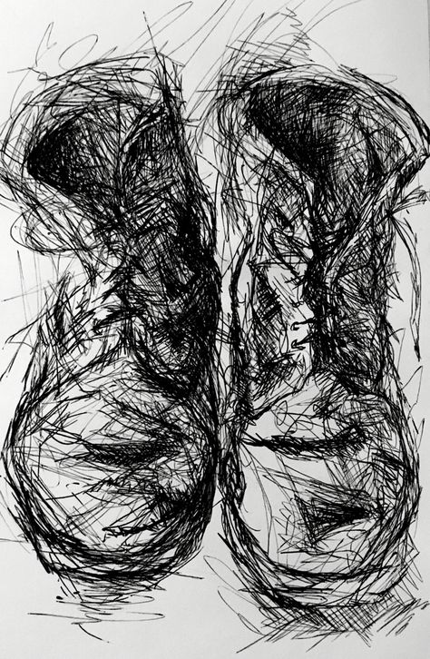 Pen and ink Pinterest inspired sketch by Sidney Tomko Ink Art Inspiration, Skrible Sketch, Simple Ink Drawing Ideas, Ink Sketch Ideas, Scribble Pen Art, Quick Pen Sketches, Messy Pen Art, Messy Pen Sketches, Scumbling Art