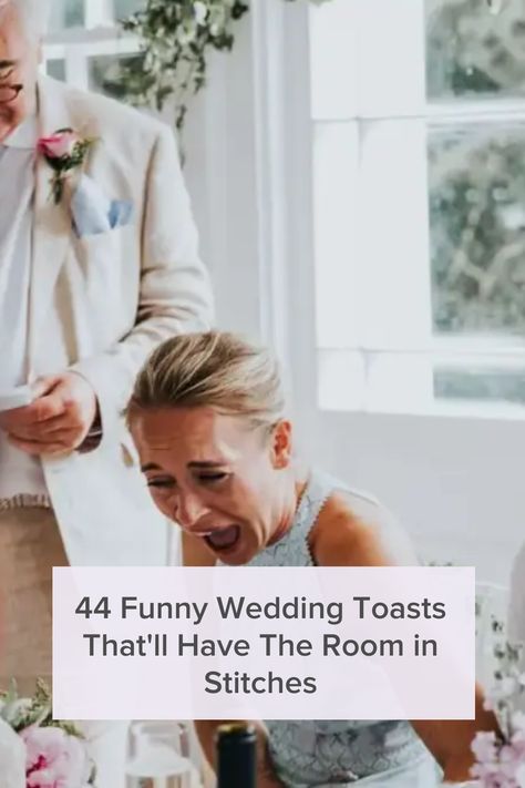 Grooms Speech, Wedding Speech For Parents, Moh Toast, Wedding Speech To Parents, Funny Wedding Decor, Mc Wedding Ideas Funny, Funny Wedding Quotes Humor, Wedding Speech Bride, Marriage Toast