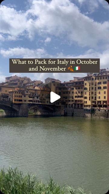 WorldWanderTravel❤️ on Instagram: "👉Save this post for your packing guide! Follow @travel_memories.love for More Travel Tips! 🌍✨

🍷What to Pack for Italy in October and November 🍂🇮🇹
Heading to Italy this fall? Be prepared for cooler weather and occasional rain, especially in the north. Save this post for your packing checklist!

🧥Warm Layers🧥
In October, central and southern Italy can be pleasant, but by November, northern cities start to feel quite chilly. To stay comfortable, it’s best to pack layers instead of a bulky coat.

-Long-Sleeved Shirts, Sweaters, and Cardigans:Ideal for layering throughout the day as temperatures fluctuate.
-Medium-Weight Coat: Opt for a substantial option like a wool coat or puffer jacket, especially for chilly November evenings. 
-Accessories: Don’t Italy Winter Outfits What To Wear, Pack For Italy, What To Pack For Italy, Italy In October, Packing Guide, Packing Checklist, Southern Italy, Travel Memories, Cooler Weather