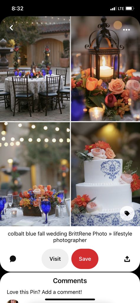 Talavera Wedding, Blue Fall Wedding, Cobalt Blue Weddings, Mexican Inspired Wedding, Mexican Themed Weddings, Hacienda Wedding, Colbalt Blue, Fiesta Wedding, January Wedding