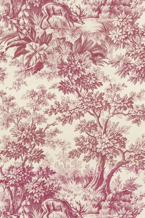 Maroon Background Wallpapers, Red Toile Wallpaper, 19th Century Wallpaper, Classical Wallpaper, Trip Preparation, Cloakroom Bathroom, Wallpaper Victorian, Dior Wallpaper, Burgundy Aesthetic