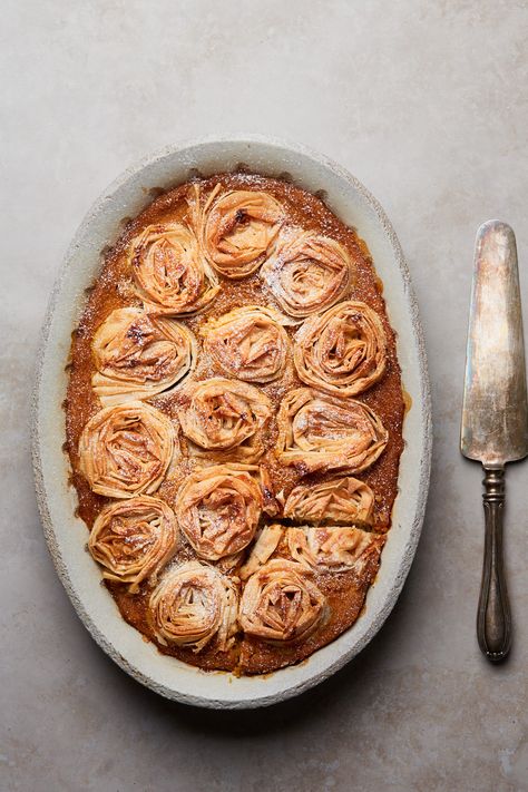 Ruffled Milk Pie, Milk Pie, Spiced Pumpkin, Thanksgiving Dishes, Sweet Pie, Pastry Dough, School Lunches, Round Cake Pans, Pie Dessert