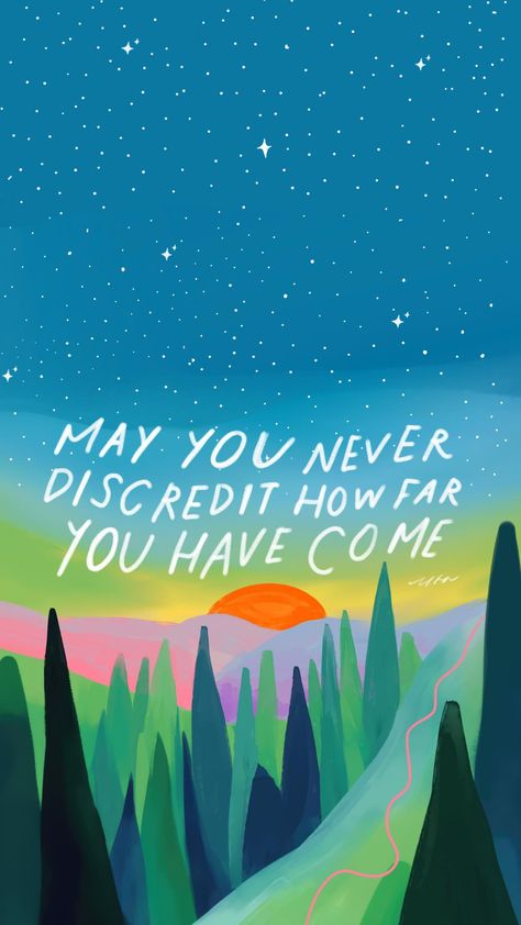 May you never discredit how far... - Morgan Harper Nichols Never Forget Why You Started Quote, Morgan Nichols Harper Quotes, Morgan Harper Nichols Wallpaper, Morgan Harper Nichols Quotes Wallpaper, Positive Affirmation Aesthetic, Morgan Harper Nichols Quotes, Mhn Quotes, Apartment Posters, Lettering Artwork