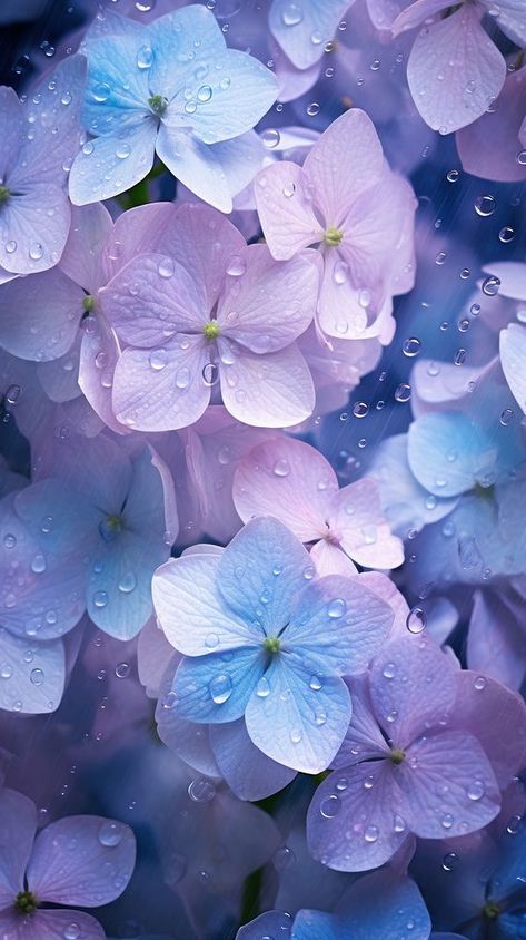 Hydrangea Art Wallpaper, Hydrangea Phone Wallpaper, Hydrangea Aesthetic Wallpaper, Hydrangea Wallpaper Iphone, Hydrangea Photos, Iphone Wallpaper Cherry, Rain Phone Wallpaper, Cherry Blossom Iphone Wallpaper, Rain Iphone Wallpaper