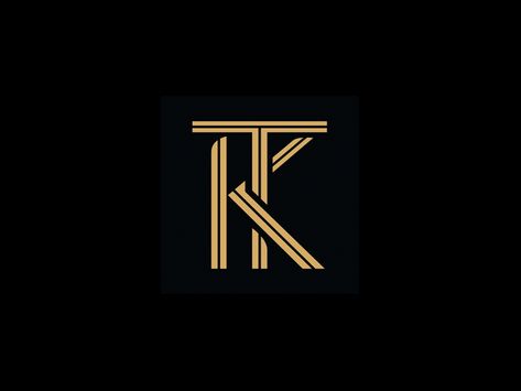 T And K Letters, T And K Logo, Kt Logo Design Letter, K K Logo Design, Kt Logo Design, Kt Monogram, K Tattoos, Monogram Logo Typography, Tk Logo