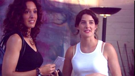 Cobie Smulders & Jennifer Beals L Word, Movie Pictures, Cobie Smulders, Jennifer Beals, The L Word, Marvel Memes, Basic Tank Top, Beautiful People, Marvel