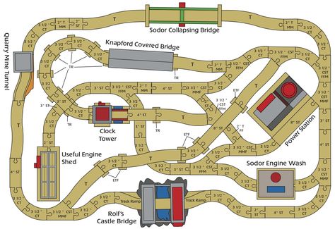 Lots of different layouts for Thomas train tracks. For @Alexis Phillips and @Angela Johnson or, Miles and Zach. Thomas Track Layout, Thomas The Train Tracks, Train Table Layout, Brio Train, Wooden Train Track, Thomas Train, Wood Train, Train Table, Wooden Train Set