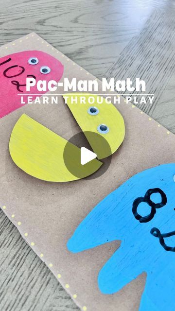 Stephanie & Katrina | Crafty Moms on Instagram: "> < =  Comparing numbers doesn’t have to be boring.  Here is an easy, low-prep math game your kids will love. Through this hands-on math activity for greater than, less than, children will learn to recognise, understand, and use the > symbol.

Tell your children to think of the < symbol as a Pac-Man’s mouth, with its jaws open wide. The Pac-Man is very hungry and always wants to eat as many ghosts as it can find! Its open jaws always point towards the biggest amount. Older children who are confident at recognising digits and understanding place value can draw the numbers inside the little ghosts while younger children benefit from seeing real amounts so you might use loose parta such as pipe cleaners , buttons or counters.

Kids absolutely l Greater Than Less Than Activities Preschool, Less Than Greater Than Activities, How To Teach Greater Than And Less Than, Greater And Less Than Activities, Greater Than Less Than Activity, Compare Numbers Activities, Greater Than Less Than Activities, Comparing Numbers Activities, Understanding Place Value