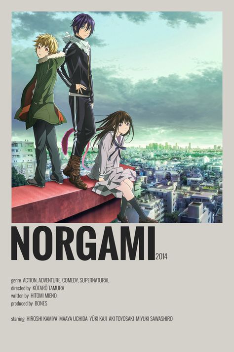 Noragami Bishamon, Noragami Manga, Noragami Anime, Anime Suggestions, Film Posters Minimalist, Poster Anime, Animes To Watch, Anime Printables, Anime Watch