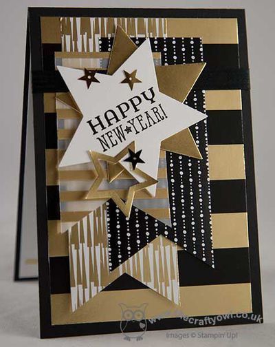 Handmade cards New Year 2017 New Year Cards Handmade, New Year Card Design, Happy New Year Card, Mens Cards, Card Design Handmade, Patriotic Christmas, Happy New Year Cards, Masculine Birthday Cards, Holiday Stamping