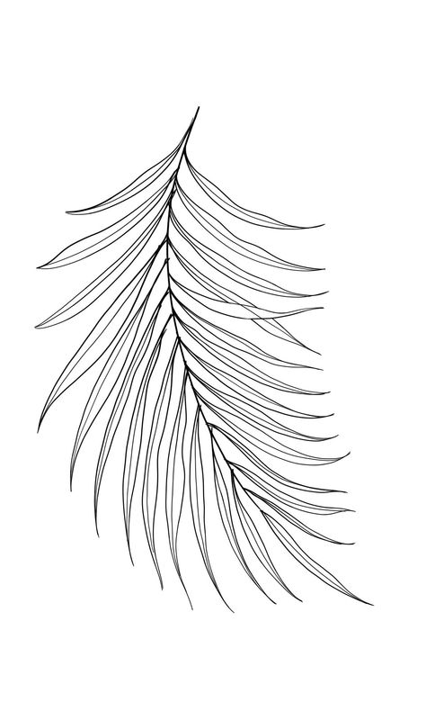 Palm Leaf Tattoo Arm, Palm Leaf Back Tattoo, Palm Leaf Tattoo Design, Palm Frond Tattoos, Palm Leaf Tattoo, Indian Feather Tattoos, Fern Tattoo, Fan Tattoo, Retro Tattoos