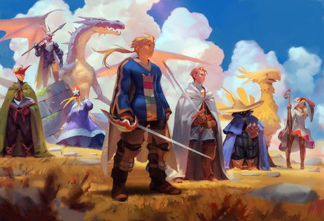 ArtStation - Final Fantasy Tactics - Side B, Robert Kim Final Fantasy Tactics, Rpg Horror, Final Fantasy Artwork, Rpg Dice, Final Fantasy X, Style Reference, Final Fantasy Art, Anime Wall Art, Final Fantasy Vii