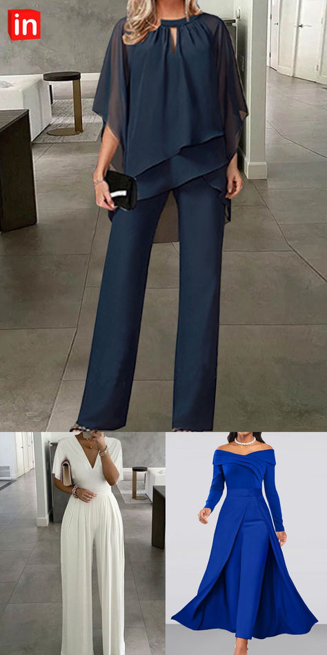 Jumpsuits for Women Summer Dressy Solid Color Round Neck Elegant Daily Vacation Straight Regular Fit Half Sleeve Navy Blue 3XL Spring Fall Romper Fall Outfit, Jumpsuits For Women Summer, Office Elegant, Rompers Online, Business Party, Jumpsuit Dressy, Red S, Black White Red, Spring And Fall