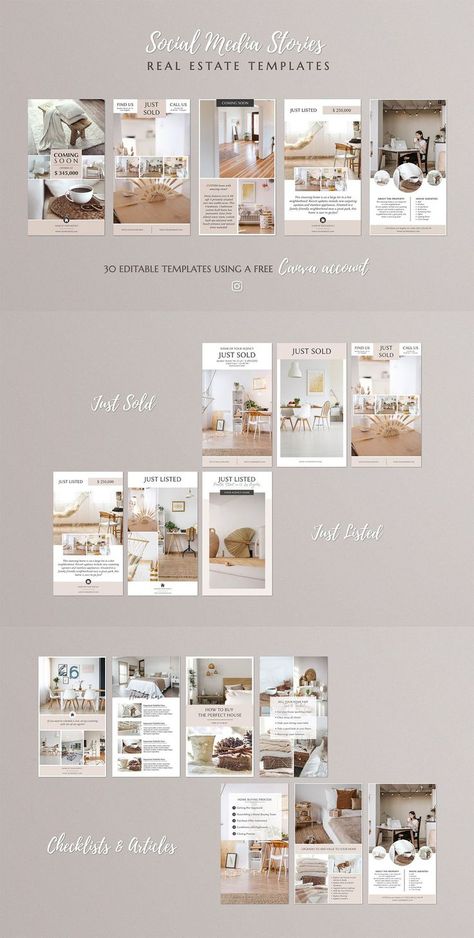 Realtor Instagram, Best Landing Page Design, Real Estate Instagram, Rental Property Management, Modern Homes For Sale, Real Estate Agent Marketing, Real Estate Advertising, Social Media Branding Design, Real Estate Ads