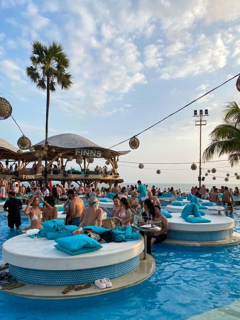 All About the Epic Finns Beach Club in Canggu, Bali Changgu Bali, Bali Pics, The Slow Canggu, Things To Do In Canggu Bali, Beach Club Bali, Canggu Beach, Finns Beach Club, Pasut Beach Bali, Bali Guide