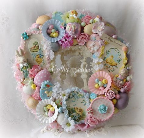 Easter Home Decor, Decoration Easter, Easy Christmas Wreaths, Easter Items, Easter Tree Decorations, Easter Bunny Crafts, Spring Easter Crafts, Easter Parade, Easter Inspiration