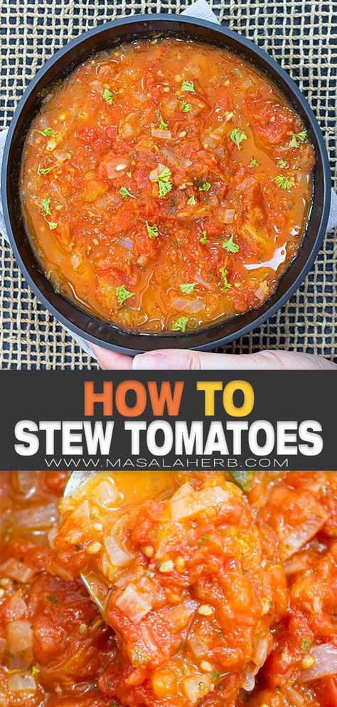 Fresh Stewed Tomatoes Recipe, Homemade Stewed Tomatoes, Stewed Tomatoes Recipe, Stewed Tomato Recipes, Canning Tomato Sauce, Canning Tomato Juice, Healthiest Breakfast, Canning Whole Tomatoes, Fresh Tomato Recipes