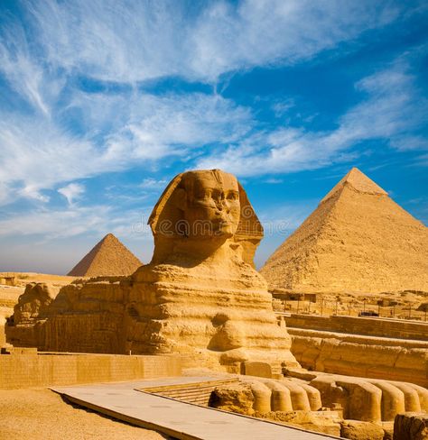 Full Sphinx Profile Pyramids Walkway Giza stock images Giza Egypt, Egypt Tours, Nature Architecture, Visit Egypt, Valley Of The Kings, Egyptian Hieroglyphics, Pyramids Of Giza, Psychic Reading, Ancient Ruins