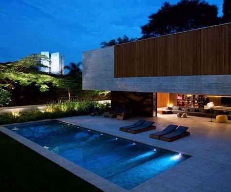 Top 60 Best Pool Lighting Ideas - Underwater LED Illumination Pool Lighting Ideas, Solar Pool Lights, Pool Lighting, Floating Pool Lights, Led Pool Lighting, Glass Pavilion, Pool Lights, Modern Pools, Pool Light