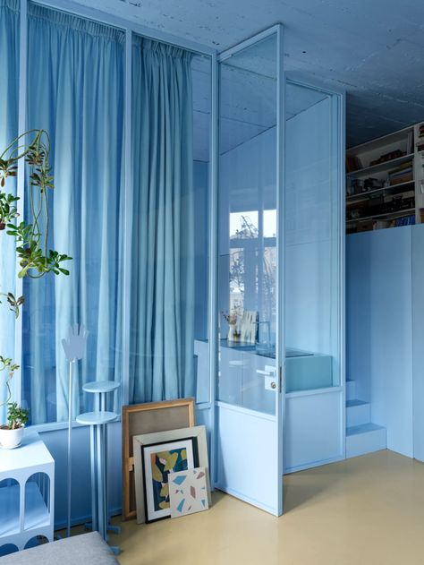 Monochrome Room, Monochromatic Room, Monochrome Interior, Famous Interior Designers, Interior Design Guide, Blue Rooms, Blue Interior, Room Interior Design, 인테리어 디자인