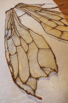 woodland fairy wings - like the bead details Water Fairy Wings, Larp Costumes, Water Fairy, Larp Costume, Fairy Wings, Larp, For Everyone, A Place, Water