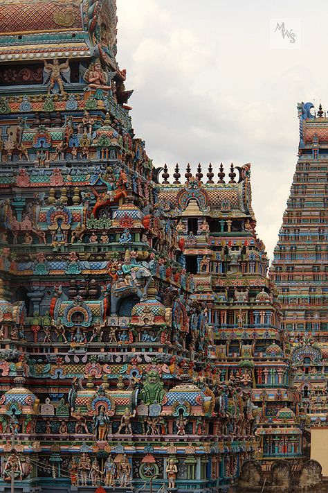 Srirangam Temple, Ranganathaswamy Temple, Religions Of The World, Temple India, Indian Temple Architecture, Hindu Temples, Ancient Indian Architecture, Temple Photography, Amazing India