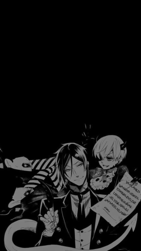 Black Butler Aesthetic Wallpaper, Black Butler Wallpaper Aesthetic, Black Butler Wallpaper, Iphone Black, Gothic Wallpaper, Phone Backgrounds, Aesthetic Wallpapers, Iphone Wallpaper, Anime