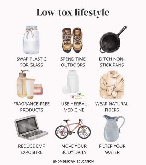 Non Toxic Aesthetic, Crunchy Lifestyle Natural Living, Non Toxic Living Aesthetic, Low Tox Living, Low Toxic Living, Low Toxin Living, Rural Medicine, Switching To Non Toxic Products, Zero Waste Hygiene Products