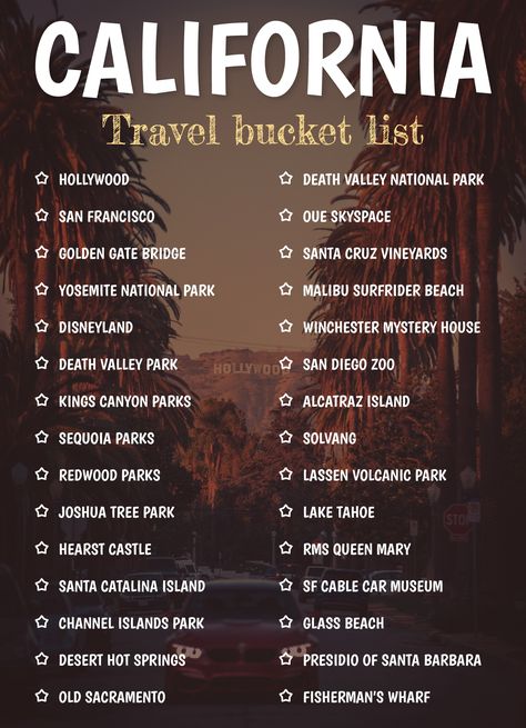 Bucket List California, Google Docs Templates, California Bucket List, Usa Bucket List, Usa Roadtrip, Docs Templates, Vacation Locations, Dream Vacations Destinations, Family Road Trips