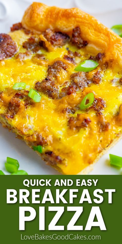 Easy Breakfast Pizza, Brunch Pizza, Breakfast Pizza Recipe, Breakfast Recipies, Crescent Recipes, Counting Carbs, Homemade Breakfast, Breakfast Pizza, Delicious Breakfast Recipes