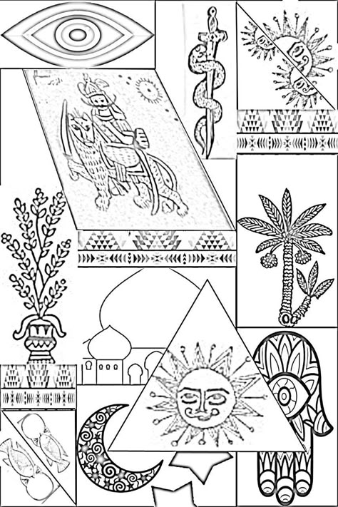 Egyptian Folk Art Motifs, Traditional Motifs Design, Egyptian Painting, Glass Painting Patterns, Art 2023, Outline Design, Graphic Art Prints, Ancient Egyptian Art, Still Life Drawing