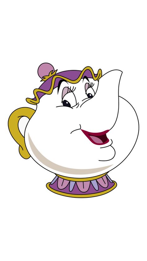 Beauty And Beast Characters, Characters In Beauty And The Beast, Ms Pots Beauty And The Beast, Teapot Cartoon, Beauty And The Beast Cartoon, Bell From Beauty And The Beast, Mrs Potts Beauty And The Beast, Beauty And The Beast Cartoon Characters, Beauty And The Beast Teapot Drawing