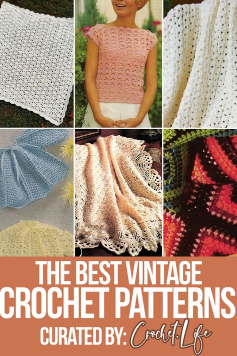 This is just the best collection of 10 beautiful vintage crochet patterns that are perfect for making that timeless crochet piece. Crochet Table Cloth Patterns, Victorian Crochet Patterns, Vintage Crochet Doily Pattern, Crochet Blanket Vintage, Crochet Table Cloth, Crochet Wedding Dress Pattern, Cloth Patterns, Vintage Crochet Dresses, Diy Crafts Vintage