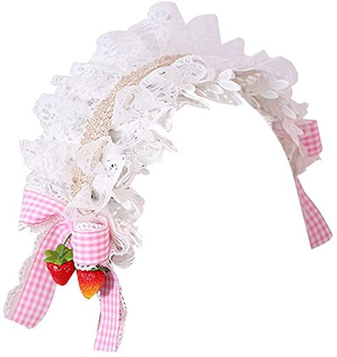 Lace Hairband, Cat Headband, Maid Cosplay, White Clothing, Cosplay Hair, Pink Accessories, Halloween Fancy Dress, Cute Headbands, Kawaii Accessories