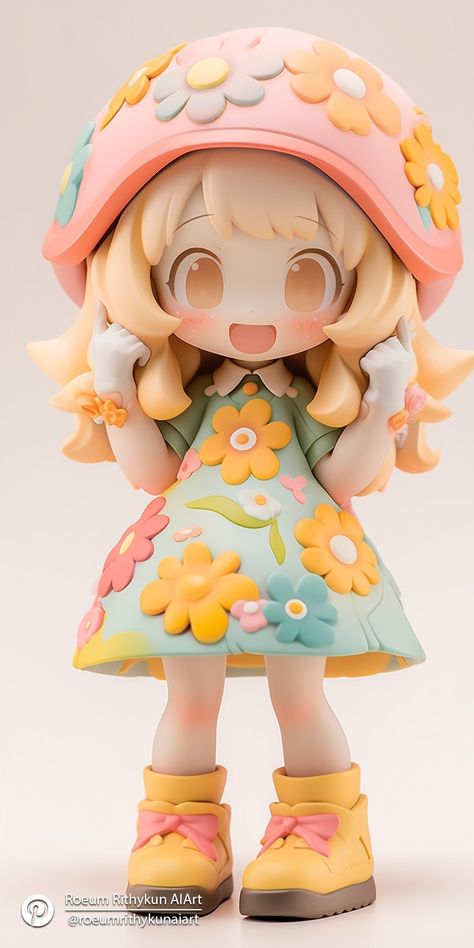 Chibi Manga, Nendoroid Anime, Art Toys Design, Images Kawaii, Kawaii Chibi, Anime Dolls, Cute Chibi, 영감을 주는 캐릭터, 3d Characters